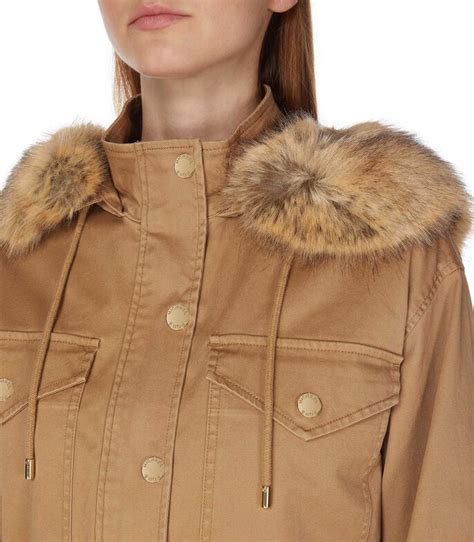 chamarra michael kors mujer cafe